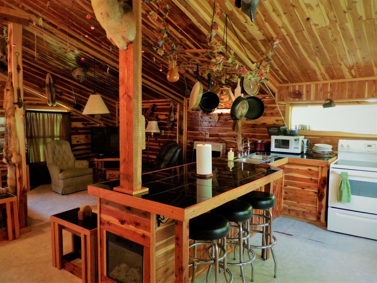 Cedar Cabin Located On A Buffalo Farm Marshall Εξωτερικό φωτογραφία